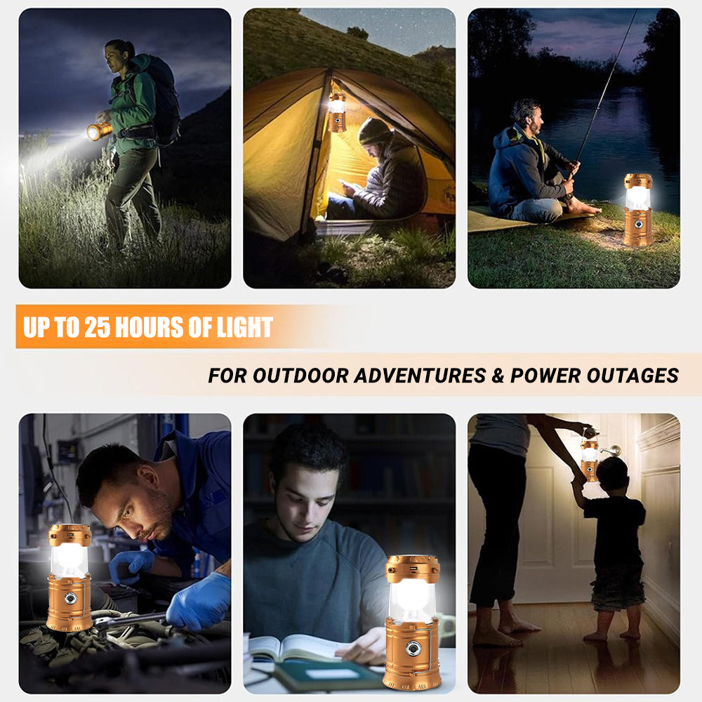 2026 Upgraded Lumora™ 4in1 Solar Emergency Survival Lantern ⚡ #1 Must-Have for Power Outages