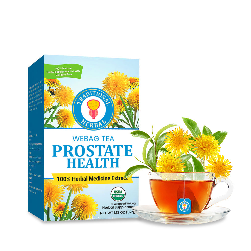 TRADITIONAL WEBAG™ Herbal Prostate Healthy Tea 💪Reclaim Your Strength💪LAST DAY SALE 70% OFF