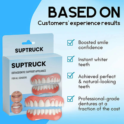 Suptruck™ Silicone Reline Denture Set - Eat Freely, Smile Proudly 🔥 LAST DAY SALE 75% OFF  🔥