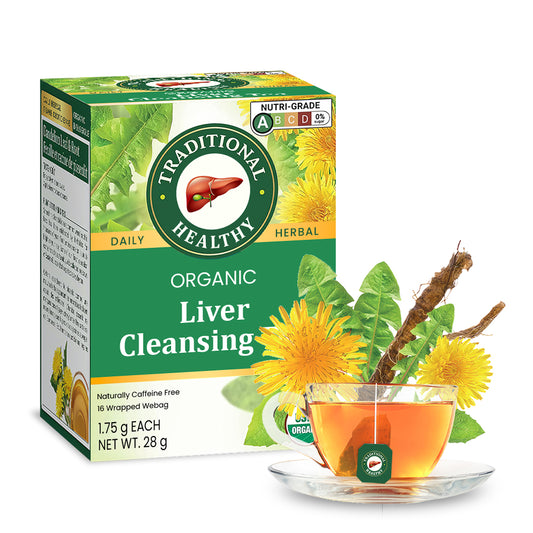 TRADITIONAL HEALTHY Organic Liver Cleansing Tea