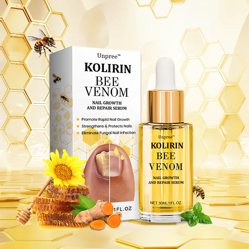 Unpree™ Kolirin Bee Venom Nail Growth And Repair Serum 🔥 Solve All Nail Problems