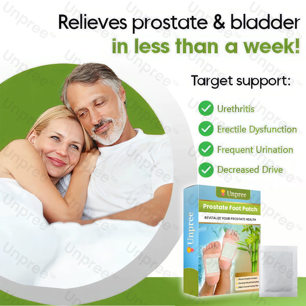 UNPREE™ Prostate Foot Patch 💪 Revive Your Strength 💪 LAST DAY 70% OFF ...