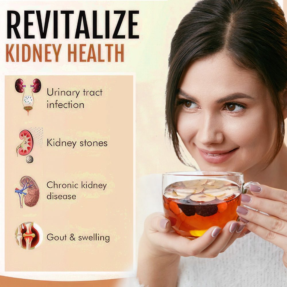 PURE™ Plant-Based Six Treasure Tea - Support Kidney Function