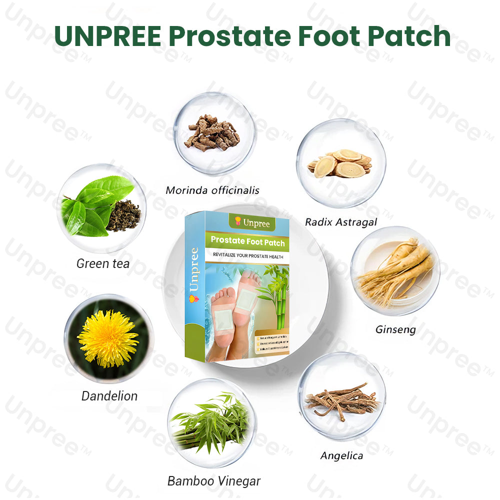 UNPREE™ Prostate Foot Patch 💪 Power Up Your Prostate 💪 LAST DAY 70% OFF