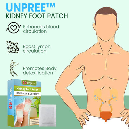 Unpree™ Kidney Foot Patch - Detox and Revitalize Naturally