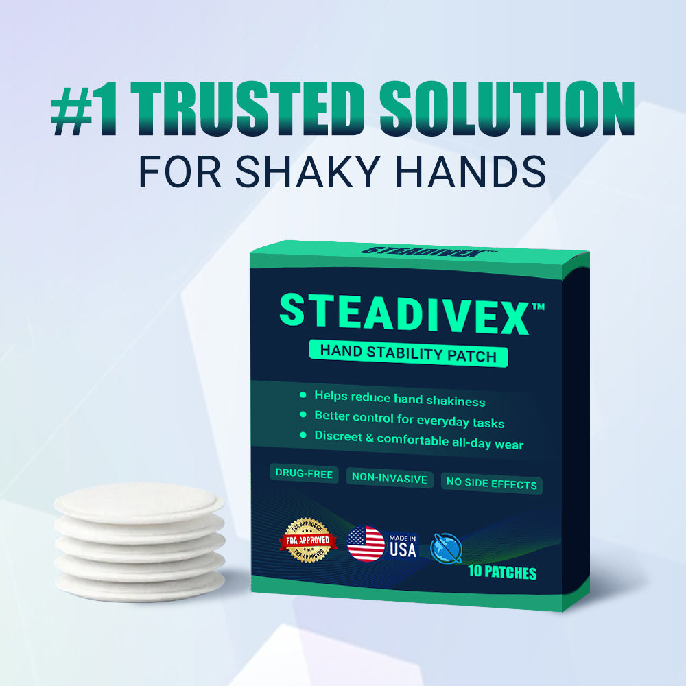 Flash Sale 50% OFF 🥇 Steadivex™ Hand Stability Patch | Drug-Free, Non-Invasive