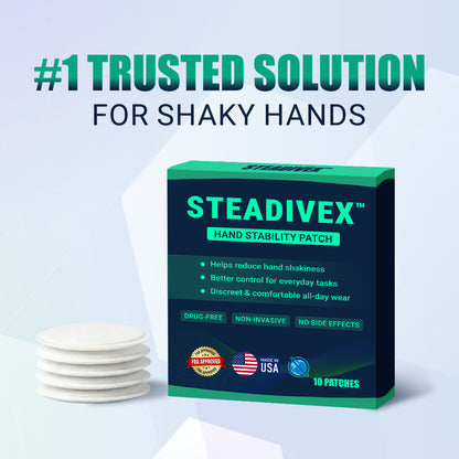 Flash Sale 50% OFF 🥇 Steadivex™ Hand Stability Patch | Drug-Free, Non-Invasive