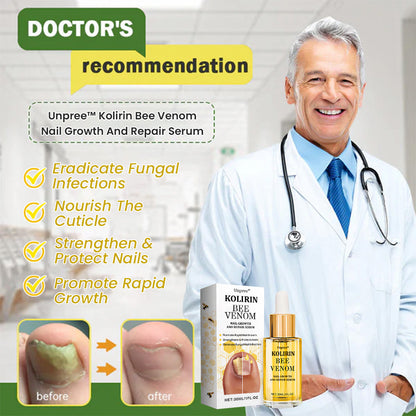 Unpree™ Kolirin Bee Venom Nail Growth And Repair Serum 🔥 Solve All Nail Problems