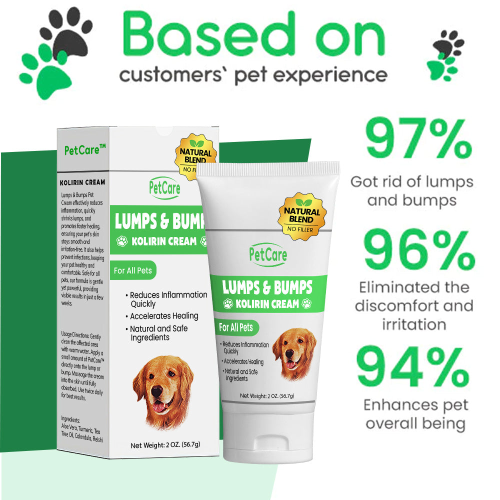 PetCare™ Kolirin Lumps & Bumps Pet Cream 🔥 70% Limited Discounts