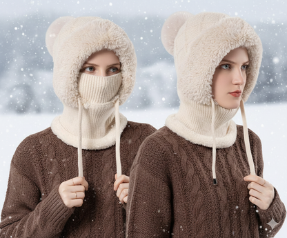 🎄 Early Christmas 70% OFF 🌡️ FancyStar™ 4-in-1 Beanie Winter Hat (Integrated Mask, Neck & Ears Warmer)