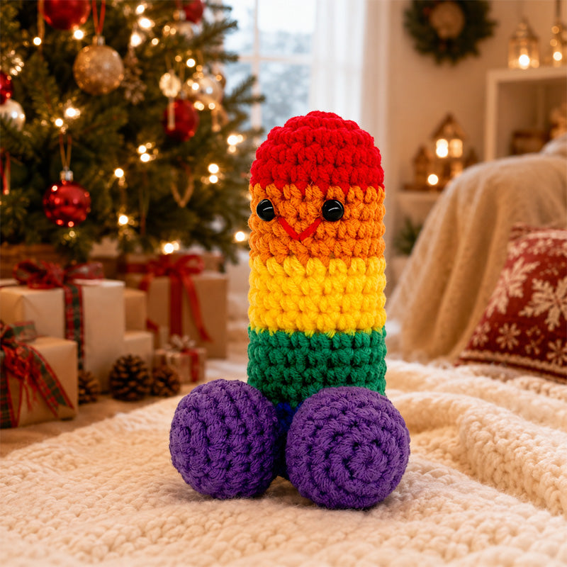 🎃 Halloween SALE 70% OFF 👻 Peni Jolly Handmade Crochet Christmas Little Buddies Set – Funny Christmas Decoration & Gift