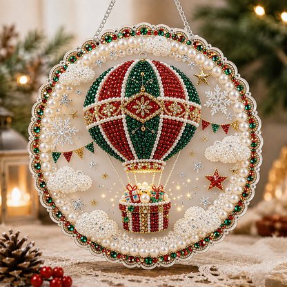 🔥EARLY XMAS SALE 70% OFF🔥 Festive Christmas DIY Diamond Pearl Art Kit - 6 Sparkling Holiday Designs