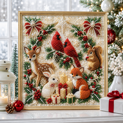 🔥 EARLY CHRISTMAS SALE 49% OFF 🐦 Cardinal DIY Diamond Pearl Art Kit