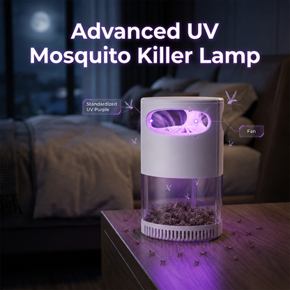 SUMMER DAY 50% OFF 🦟 LumiTrap™ UV Mosquito Killer Lamp – quiet, USB, chemical-free 🚫🌙