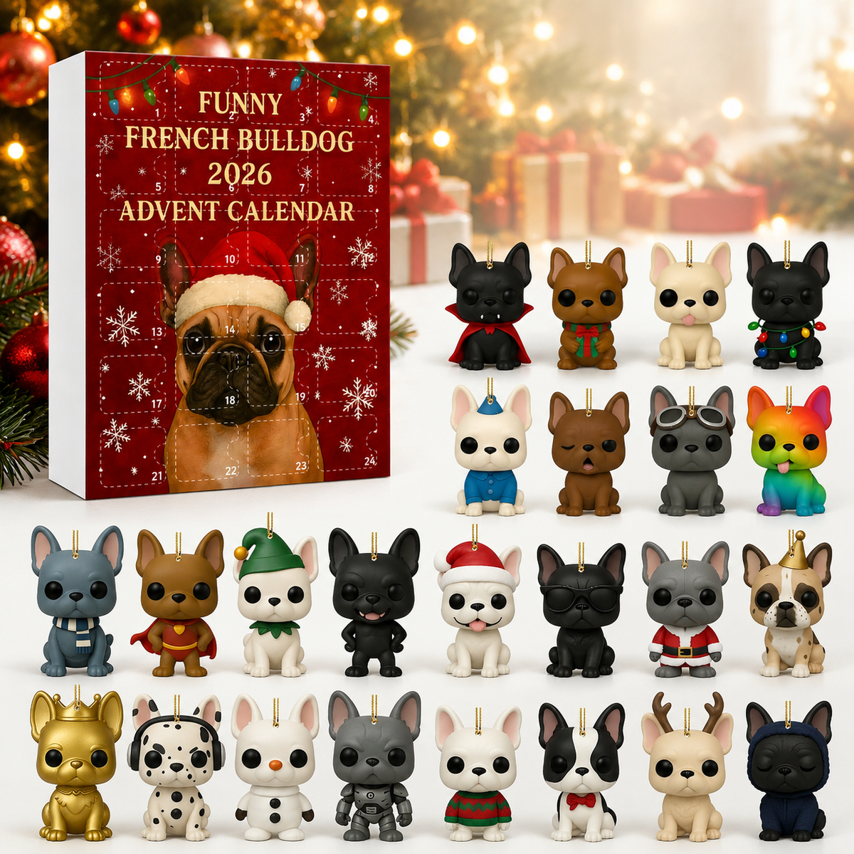 🎄 Early Christmas 50% OFF 🐾 2026 Christmas Dog Advent Calendar - 24 Days of Puppy Surprises 🎁