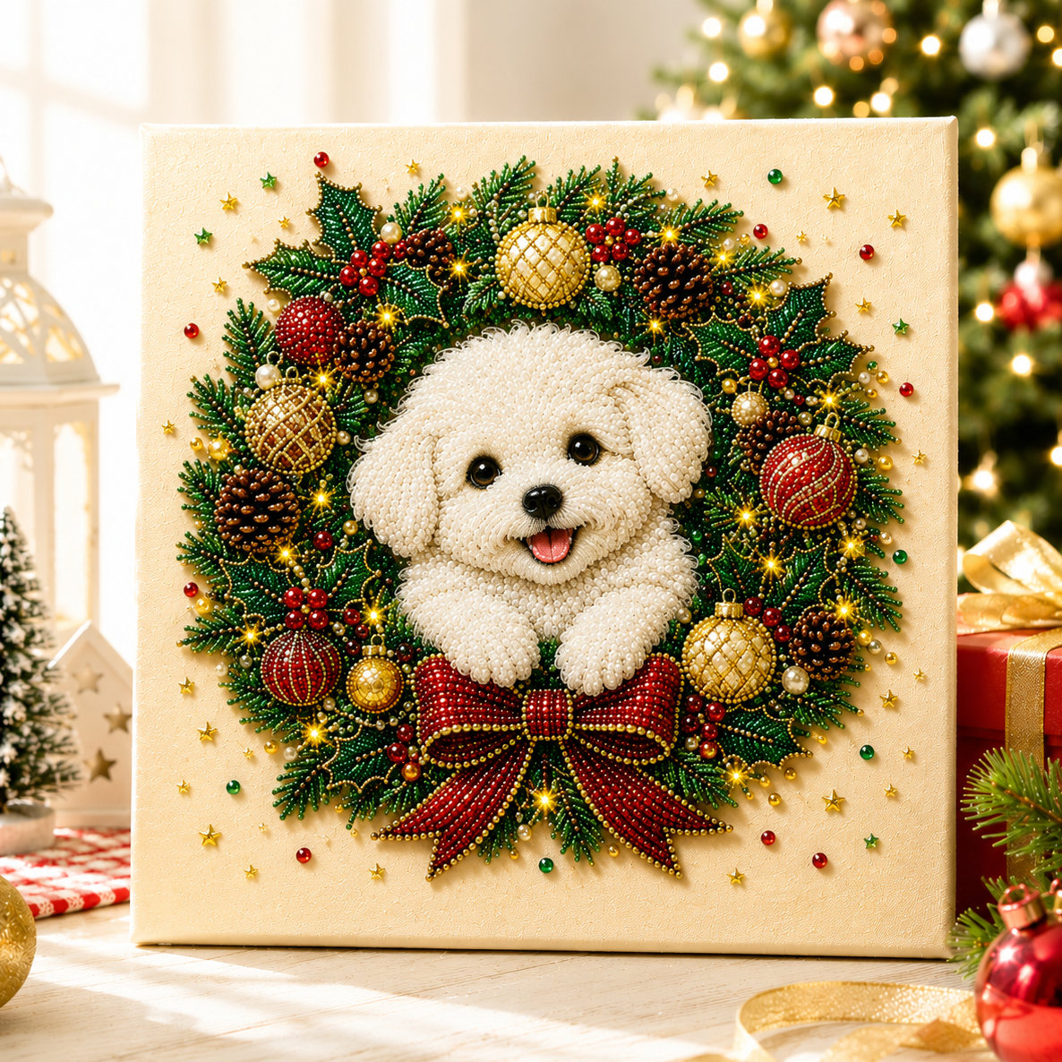 🔥 EARLY CHRISTMAS SALE 49% OFF 🐶 Puppy DIY Diamond Pearl Art Kit