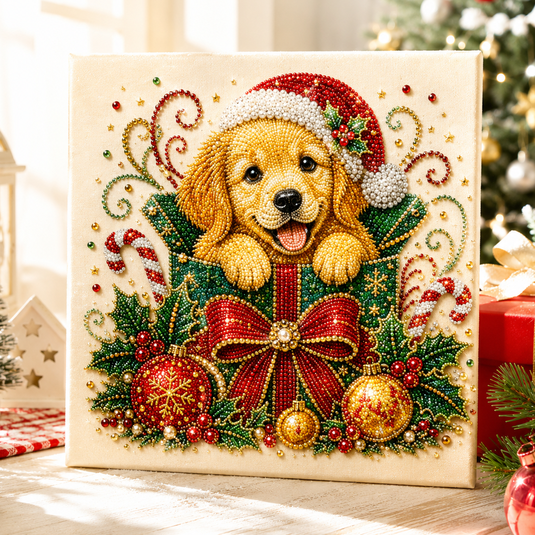 🔥 EARLY CHRISTMAS SALE 49% OFF 🐶 Puppy DIY Diamond Pearl Art Kit