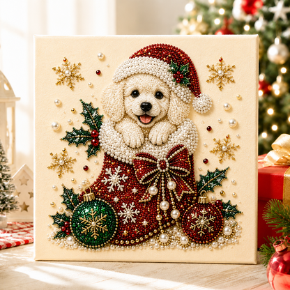 🔥 EARLY CHRISTMAS SALE 49% OFF 🐶 Puppy DIY Diamond Pearl Art Kit