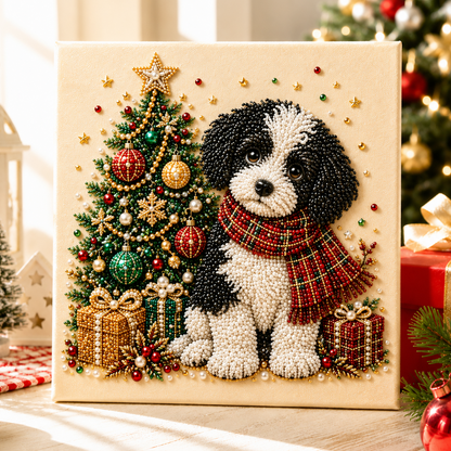 🔥 EARLY CHRISTMAS SALE 49% OFF 🐶 Puppy DIY Diamond Pearl Art Kit