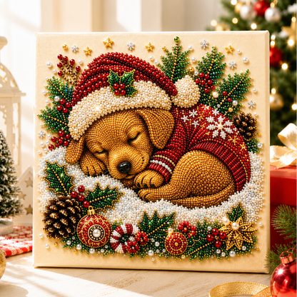 🔥 EARLY CHRISTMAS SALE 49% OFF 🐶 Puppy DIY Diamond Pearl Art Kit