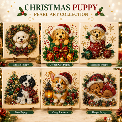 🔥 EARLY CHRISTMAS SALE 49% OFF 🐶 Puppy DIY Diamond Pearl Art Kit