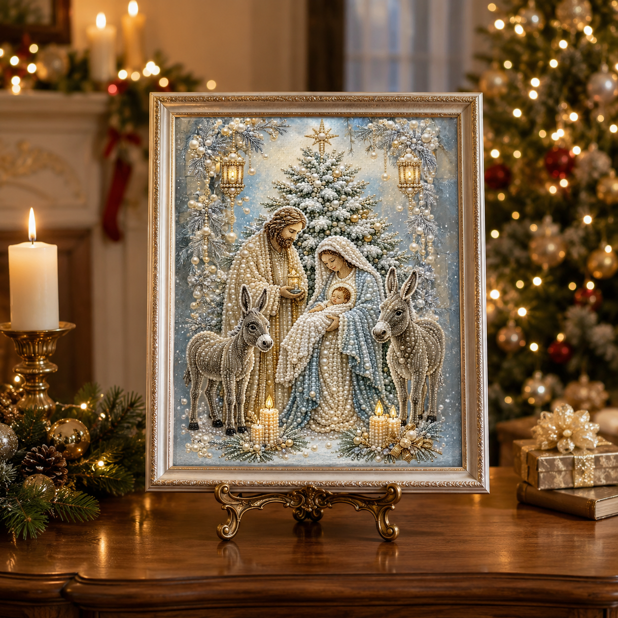 ❄️ EARLY CHRISTMAS SALE 70% OFF 🎄 10 Christmas & Nativity 3D Pearl Art DIY Kit