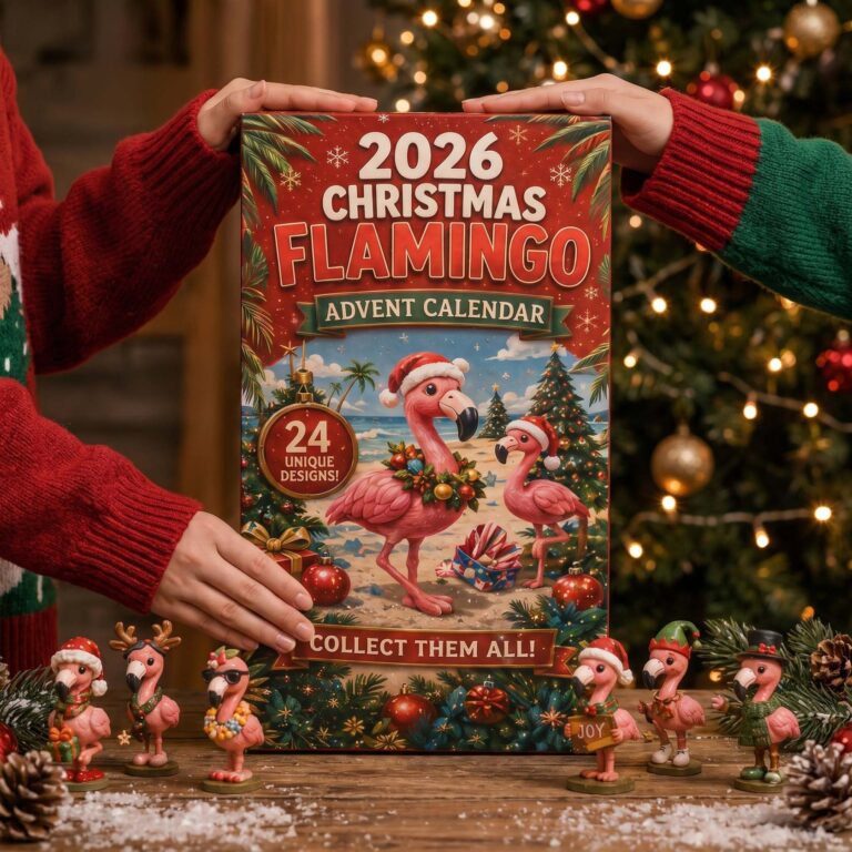 ❄️ EARLY CHRISTMAS SALE 70% OFF  🦩 2026 Christmas Flamingo Advent Calendar ❄️ 24 Days of Cute Surprises, Collectible Fun & Christmas Magic