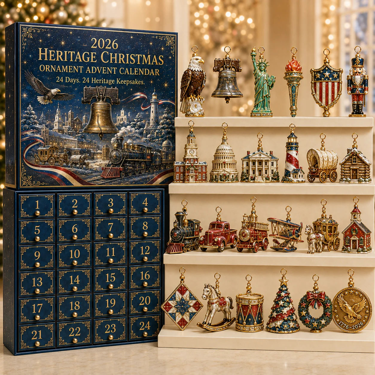 EARLY CHRISTMAS 49% OFF 🎄 2026 Christmas Collectible Advent Calendar ✨ 24 Days of Holiday Surprises