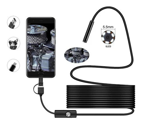 🔥 BEST SALE 49% OFF ⚡ Endoscope Camera 1080P HD With Flexible Cable