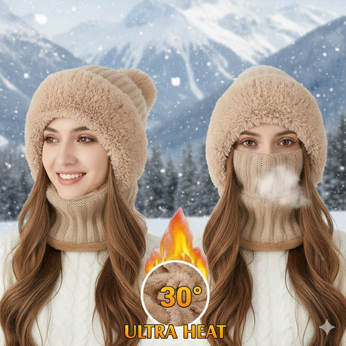 🎄 Early Christmas 70% OFF 🌡️ FancyStar™ 4-in-1 Beanie Winter Hat (Integrated Mask, Neck & Ears Warmer)