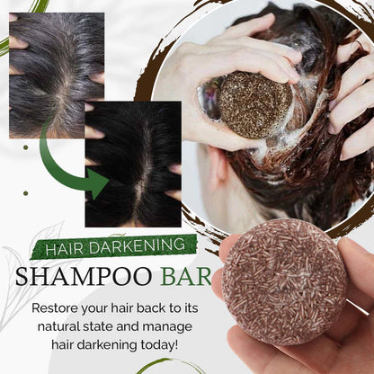 REFRESSPRO Hair Darkening Shampoo Bar