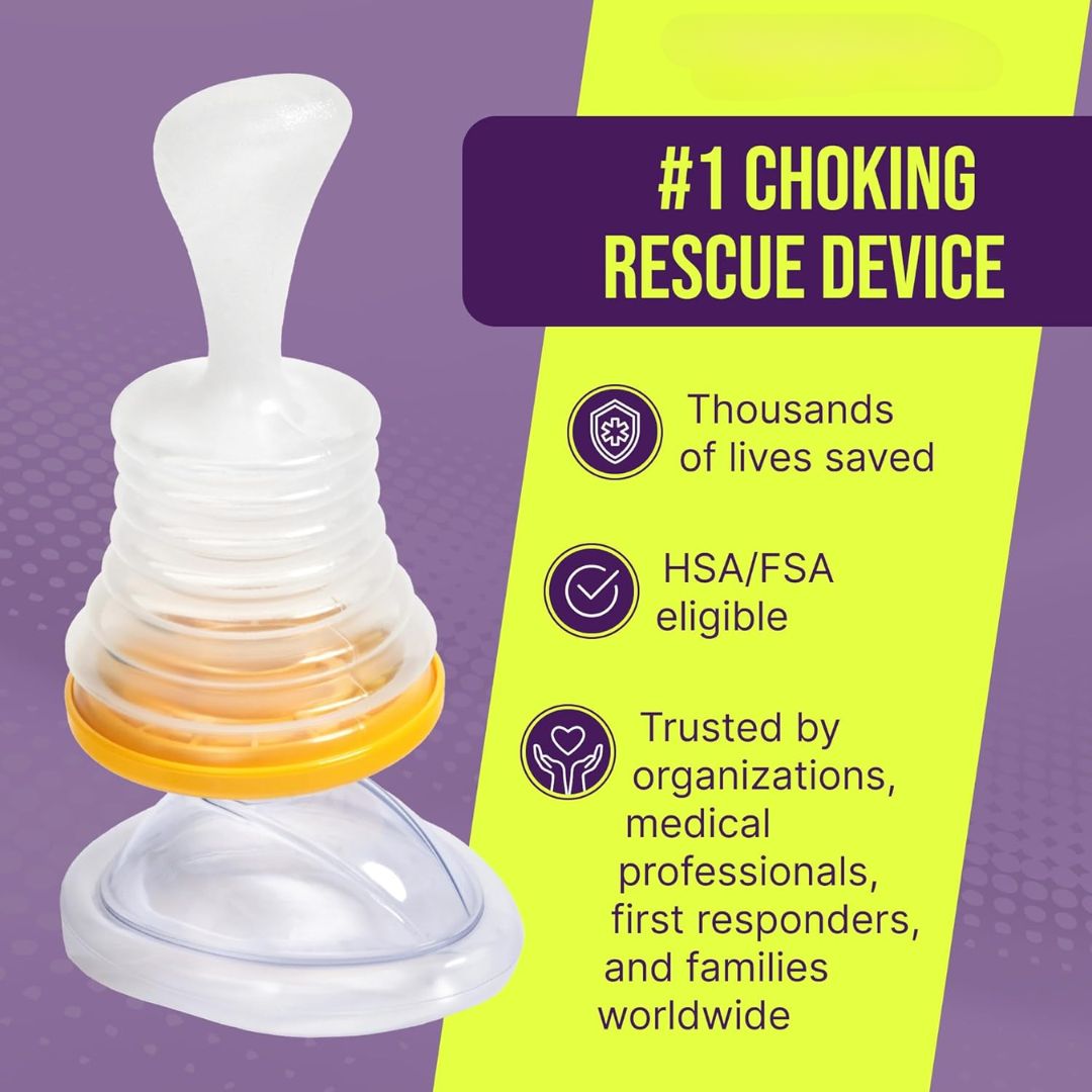 ️🎉 2025 Upgraded 70% OFF 🛡️ LifeAir® Advanced Choking Rescue Device