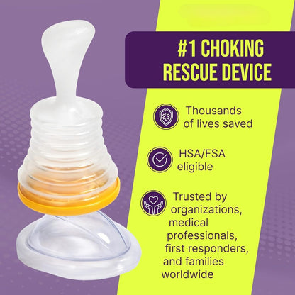 ️🎉 2025 Upgraded 70% OFF 🛡️ LifeAir® Advanced Choking Rescue Device