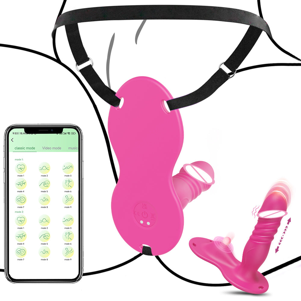 💦 Sale 70% OFF 💋 2026 Upgraded THRUSTORA™ 7-in-1 Smart App Riding, Grinding & Thrusting Vibrator