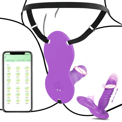 💦 Sale 70% OFF 💋 2026 Upgraded THRUSTORA™ 7-in-1 Smart App Riding, Grinding & Thrusting Vibrator