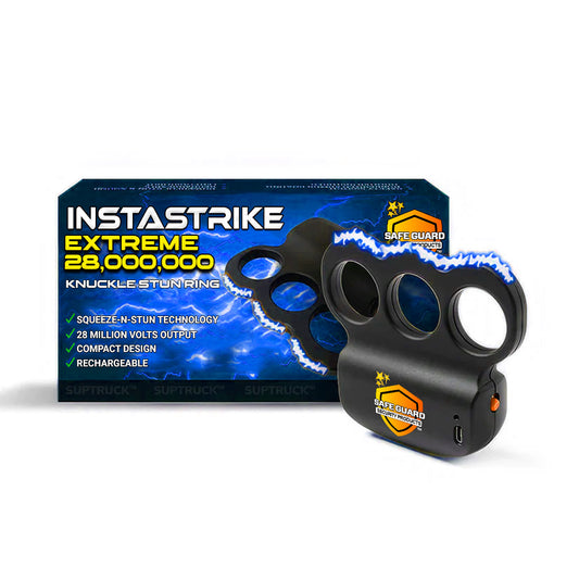 💥 2025 Year End Sale 70% OFF ️🔥 INSTASTRIKE Extreme 28,000,000 Volts SUPTRUCK™ Knuckle Stun Ring