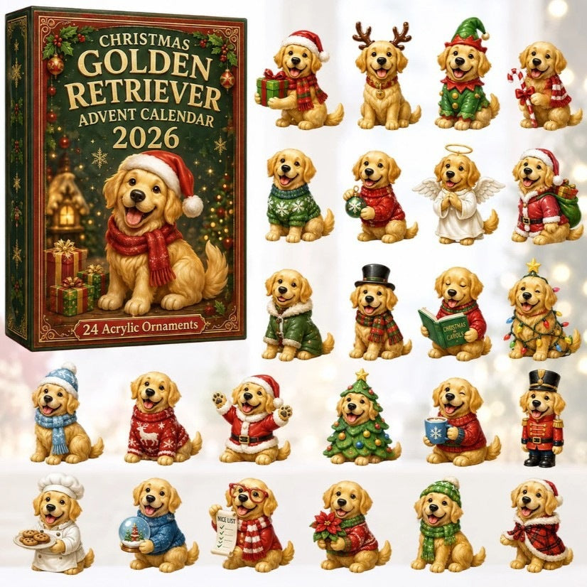🎄 Early Christmas 50% OFF 🐾 2026 Christmas Dog Advent Calendar - 24 Days of Puppy Surprises 🎁