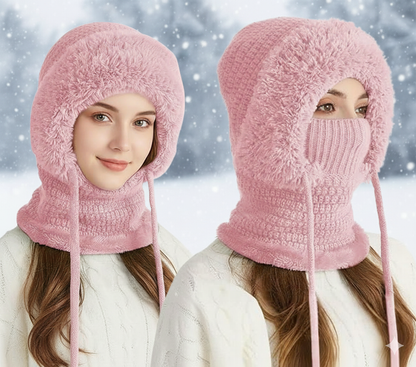 🎄 Early Christmas 70% OFF 🌡️ FancyStar™ 4-in-1 Beanie Winter Hat (Integrated Mask, Neck & Ears Warmer)