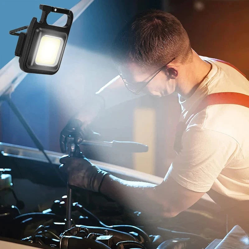 🌲Early Christmas 49% OFF ✨ Mini Rechargeable COB Keychain Work Light