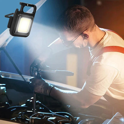 🌲Early Christmas 49% OFF ✨ Mini Rechargeable COB Keychain Work Light