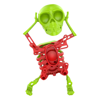 🔥 Halloween Sale 49% OFF 💀 Dancing Swinging 3D Skull Toy – The Funny Skeleton That Rocks!