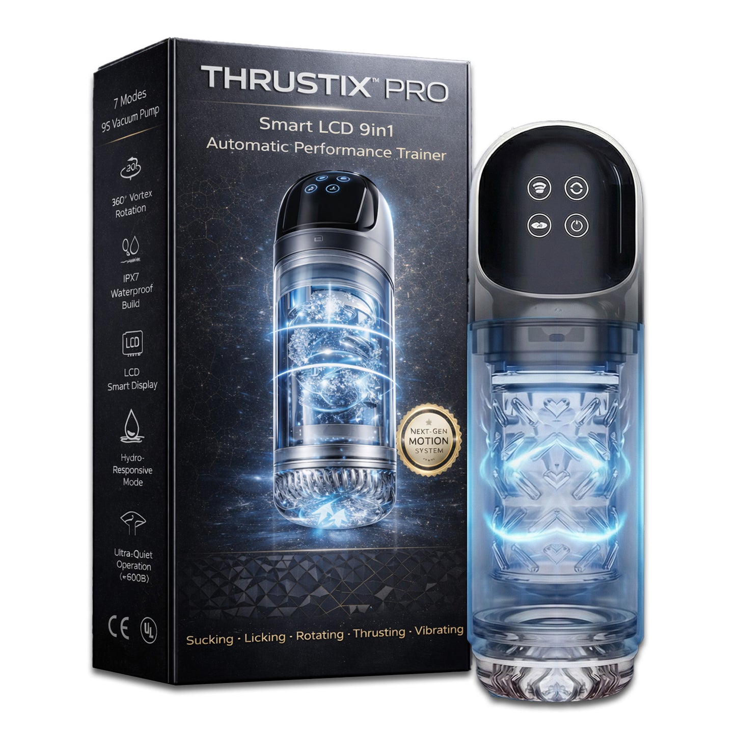 FATHER'S DAY 70% OFF 💪 2026 Upgraded THRUSTIX™ PRO Smart LCD 9in1 Automatic Performance Trainer 🏆