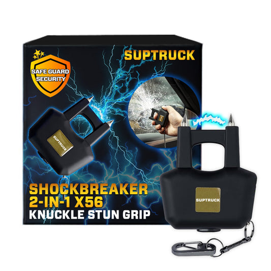 💥 2025 Limited 70% ️OFF ⏳ ShockBreaker 2-in-1 X56 Suptruck Knuckle Stun Grip