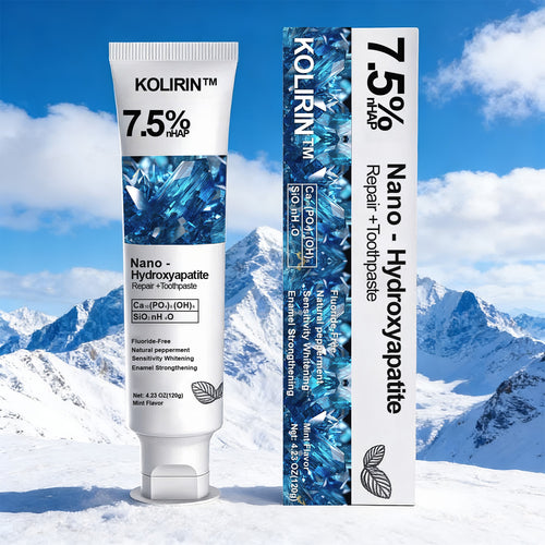 💥 2026 Big Sale 60% OFF ️🦷 KOLIRIN™ Hydroxyapatite Enamel Repair Dental Toothpaste