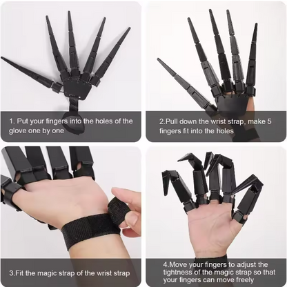 🎃 Halloween Kickoff 70% OFF 👻 Halloween Articulated Fingers Fits All Finger Sizes 🖐️