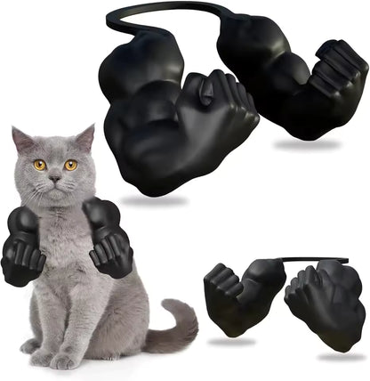 💪 Funny Cat Muscle Arms – Hilarious Superhero Costume For Cats! 🐾