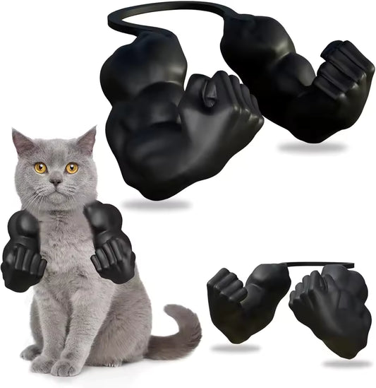 💪 Funny Cat Muscle Arms – Hilarious Superhero Costume For Cats! 🐾