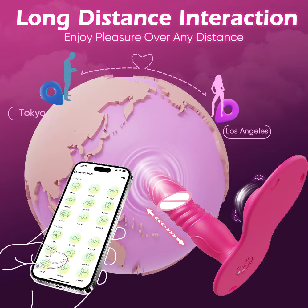 💦 Sale 70% OFF 💋 2026 Upgraded THRUSTORA™ 7-in-1 Smart App Riding, Grinding & Thrusting Vibrator