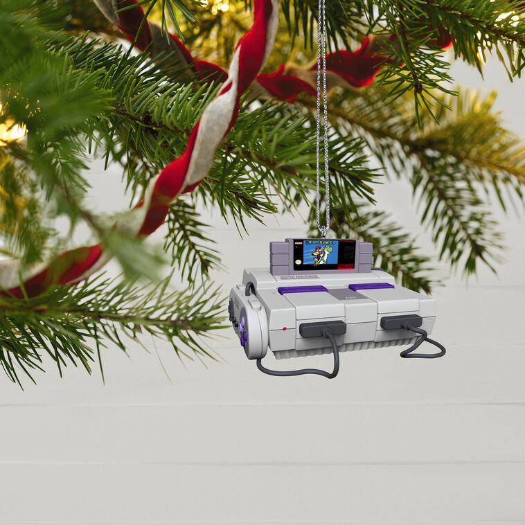 🎄 Early Christmas Sale 49% OFF 🎮 Super Nintendo (SNES) Retro Christmas Ornament