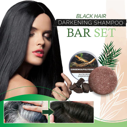 REFRESSPRO Hair Darkening Shampoo Bar